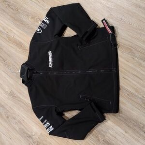 🏎️⚡️☄️NWT Straightline Performance Black Men's Softshell Jacket size Large🏎️⚡️